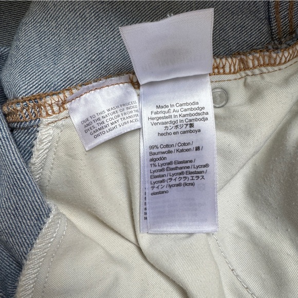 J.Crew Women’s High-Rise Denim Shorts Size 30 Tea Time Wash Blue Jean Shorts - Picture 6 of 8